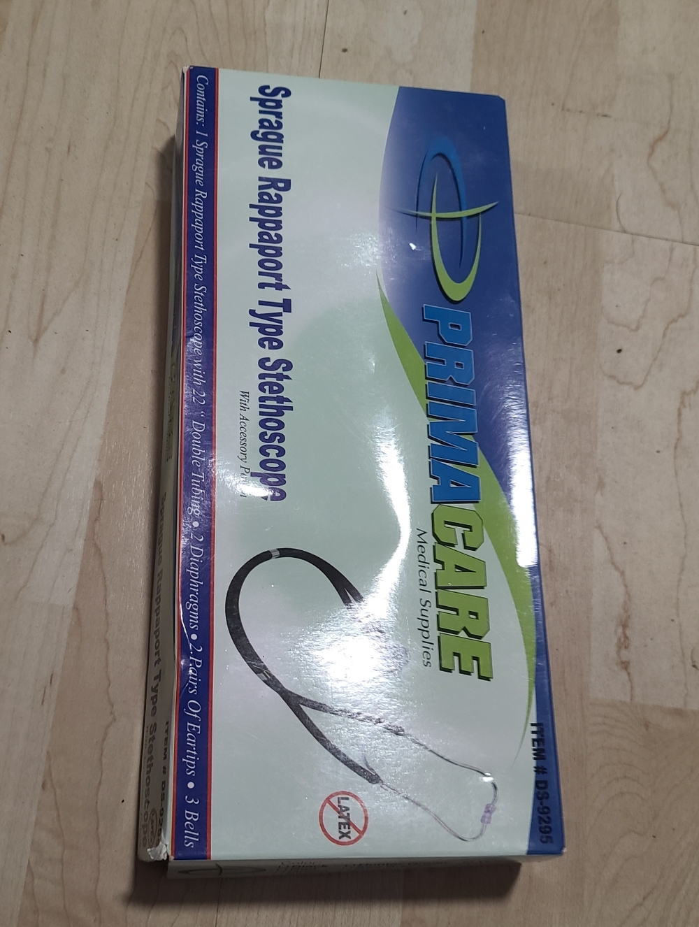 Stethoscope Burgundy Medical, Sprague Rappaport DS-9295 - Picture 4 of 4